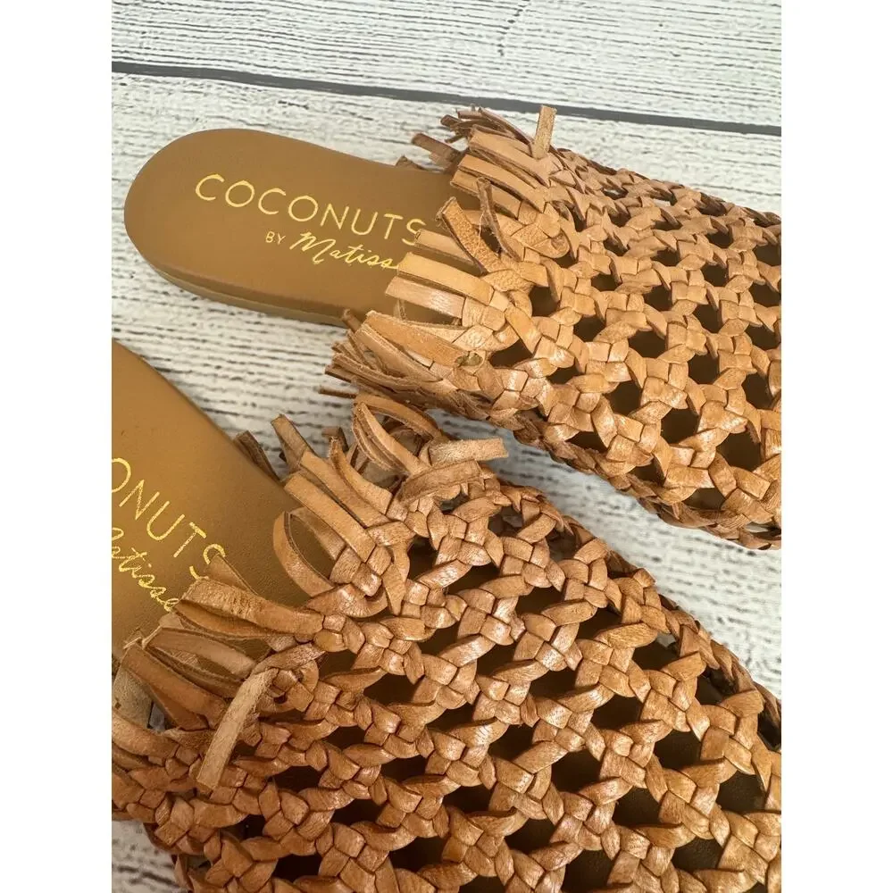 Coconuts By Matisse Women's Safari Leather Sandals Size 6